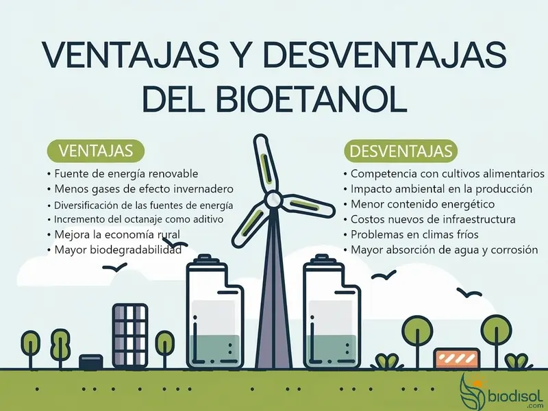 El Bioetanol Ventajas Y Desventajas De Este Combustible Renovable