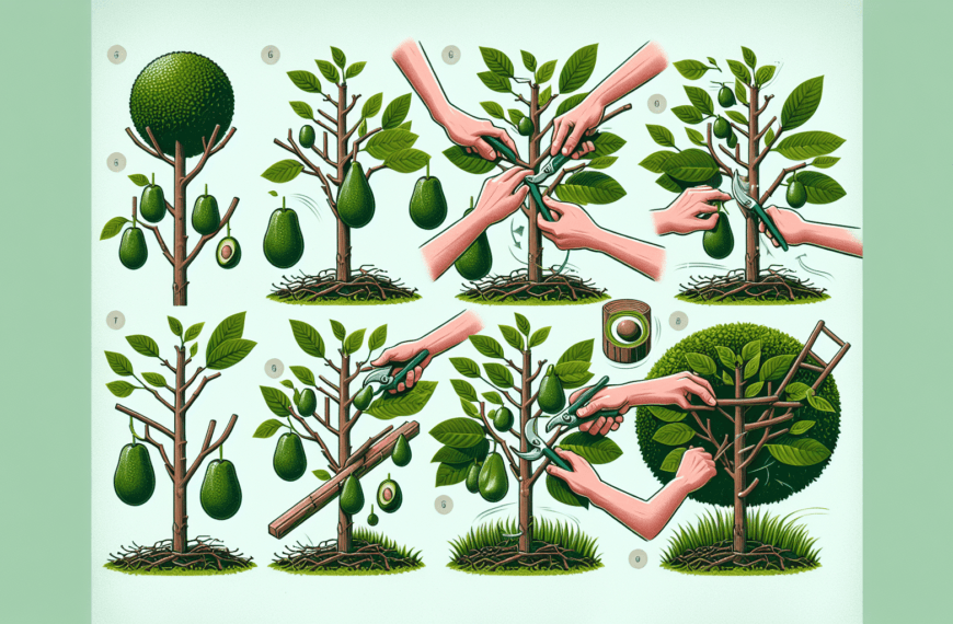 Podar una planta para promover su crecimiento saludable